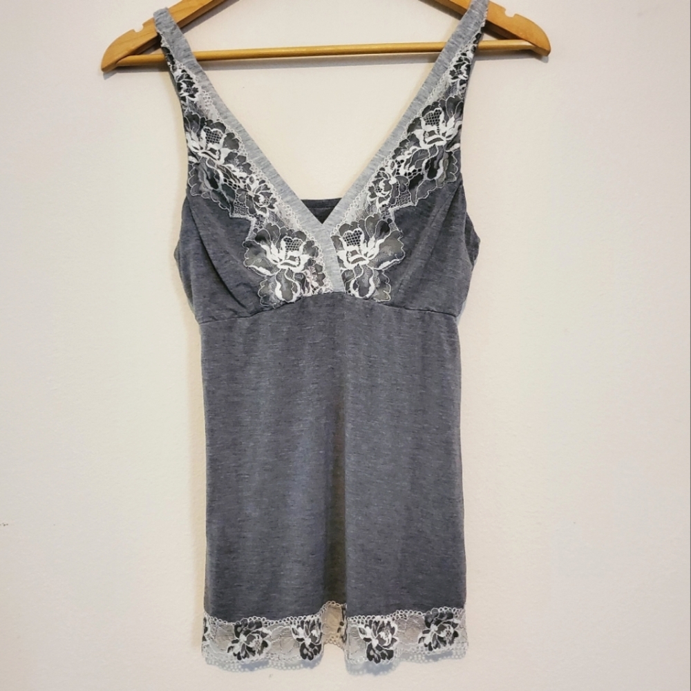 Soma V Neck Lace Sleep Camisole